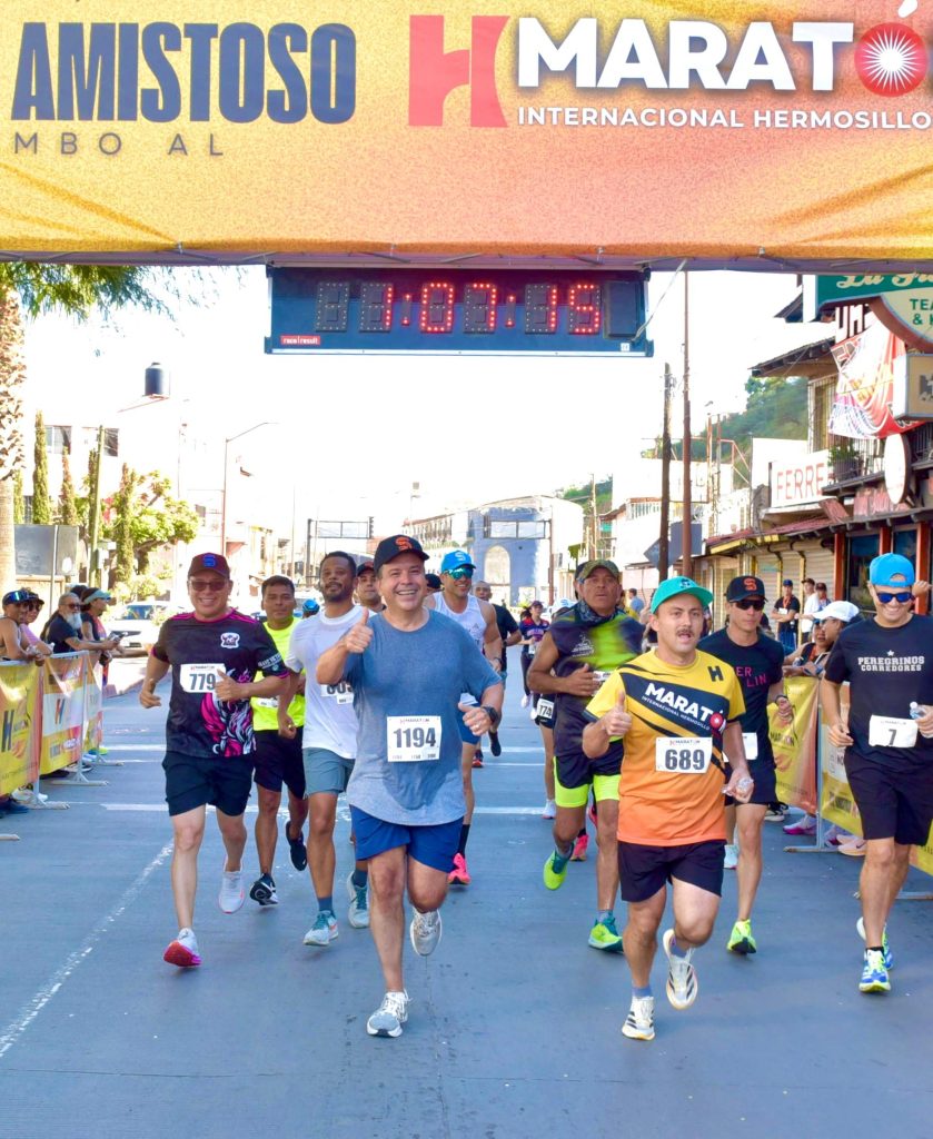 Encabeza Toño Astiazarán Primer Trote Amistoso en Nogales con más de 1,500 corredores